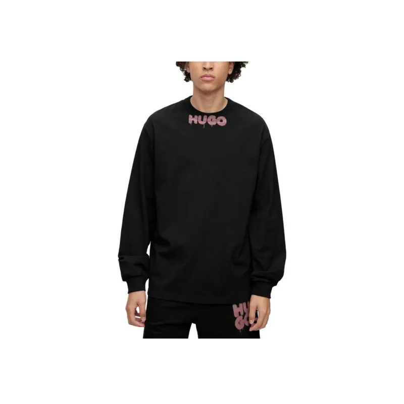 HUGO BOSS T Shirts Men Black-2