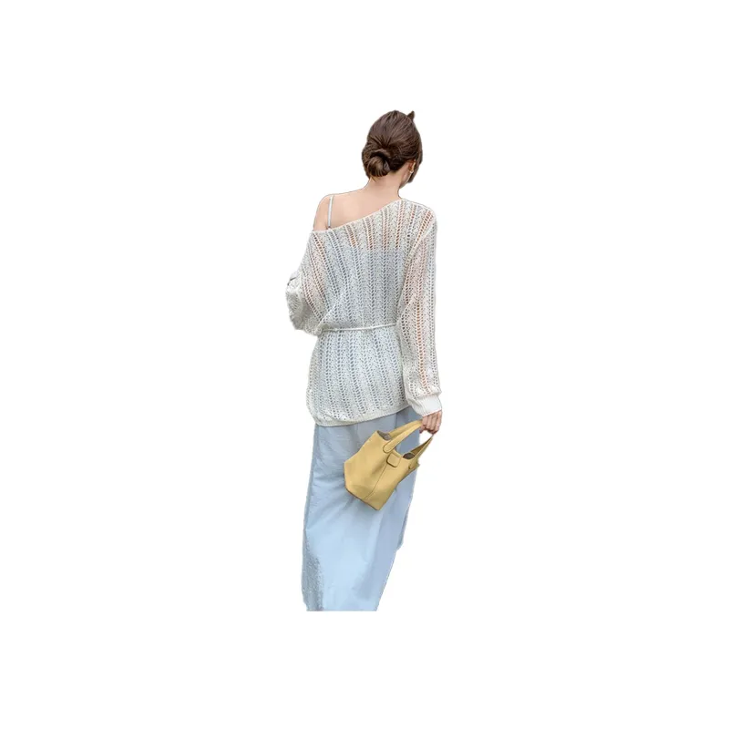 TEME Skirt Set Women's Light Blue-0