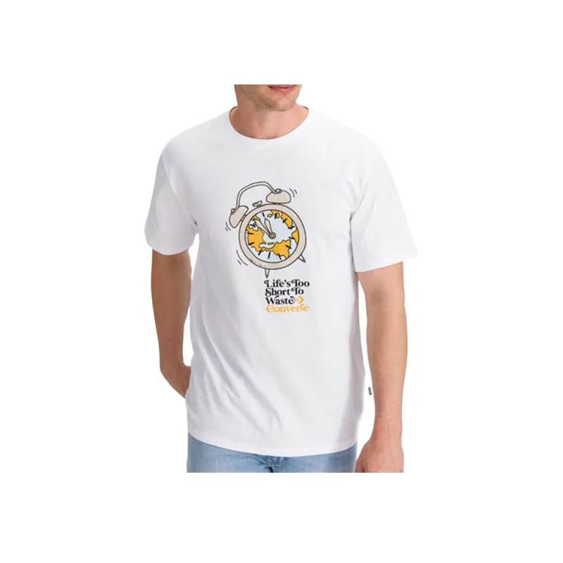 Converse T Shirts Men White-2