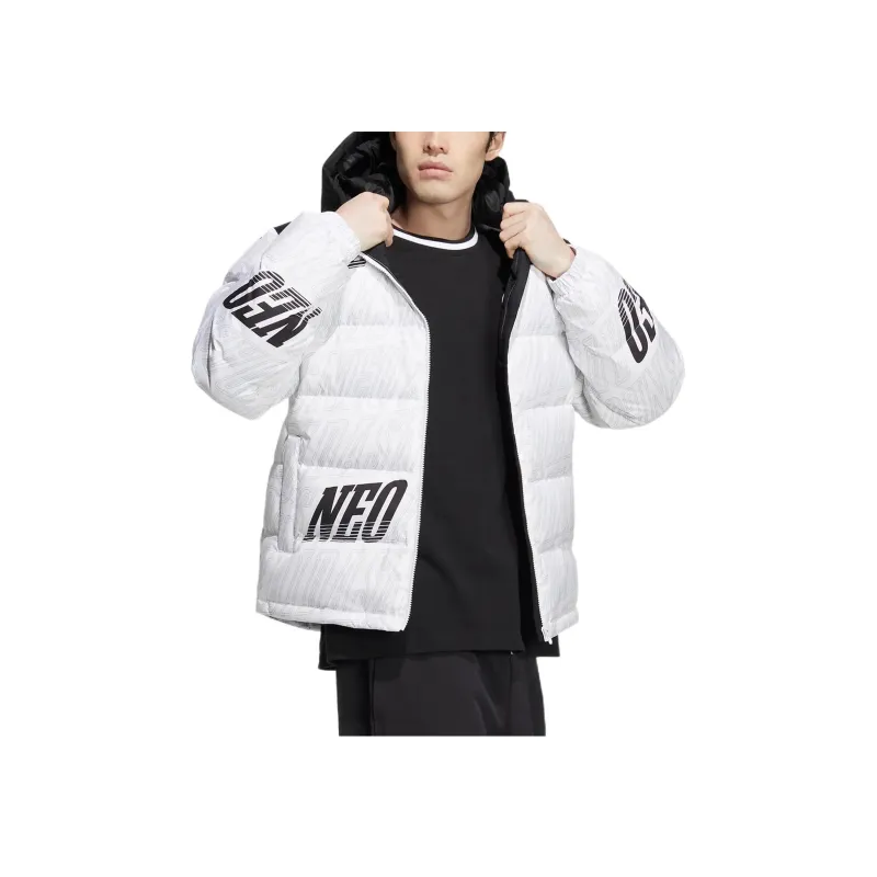Adidas Neo Down Jacket Unisex White-1