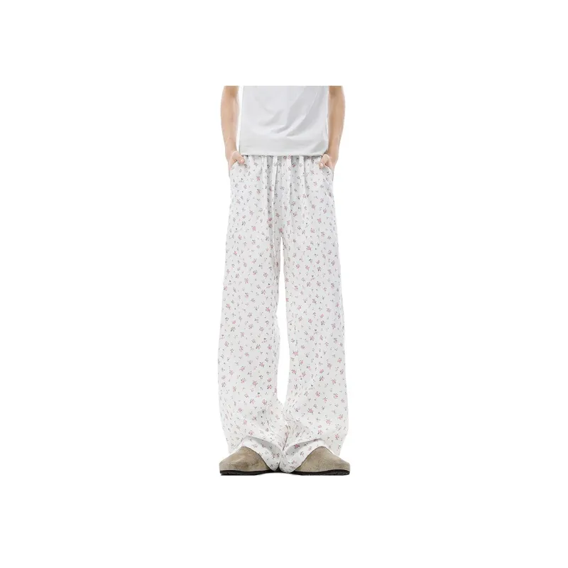 FORCEPULR Casual Pants Unisex White-1