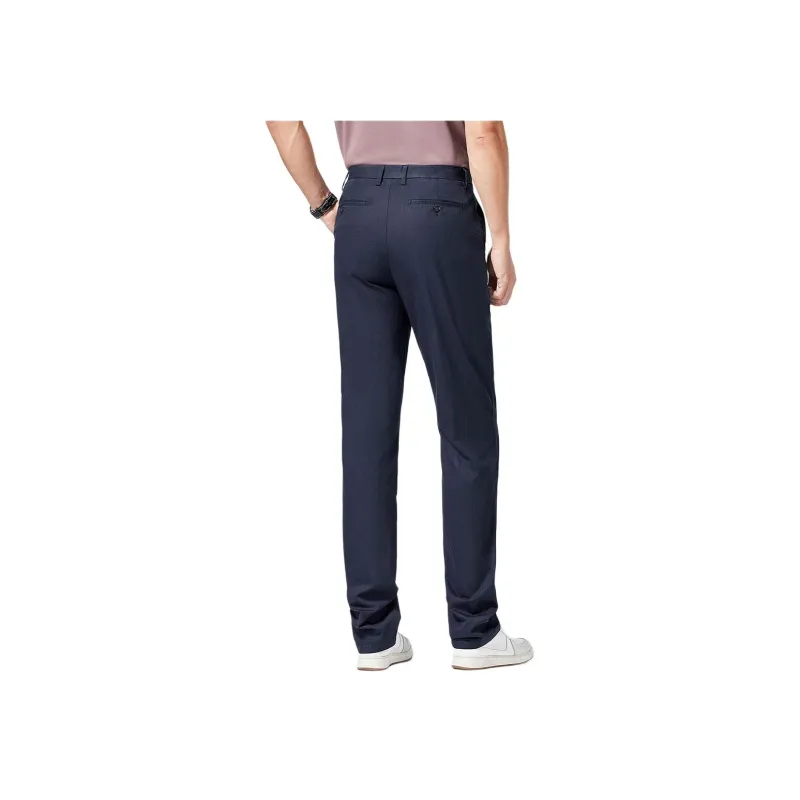 Francesco Totti Casual Pants Men's Navy Blue-1