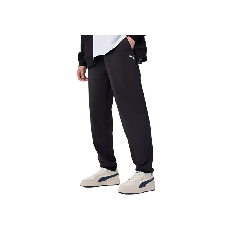 PUMA RAINING PANT Knitted Sports Pants Unisex Marine Blue-4