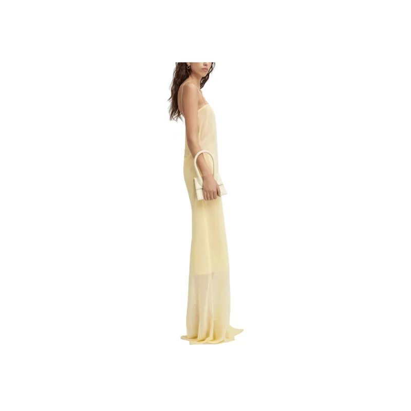 Jacquemus La Robe Brezza Slip Dress-3