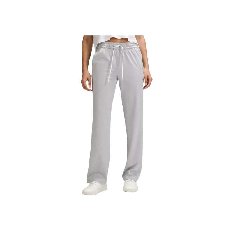 Lululemon Soft JerseyStraight Leg Mid Rise Pant Casual Pants Women's-3