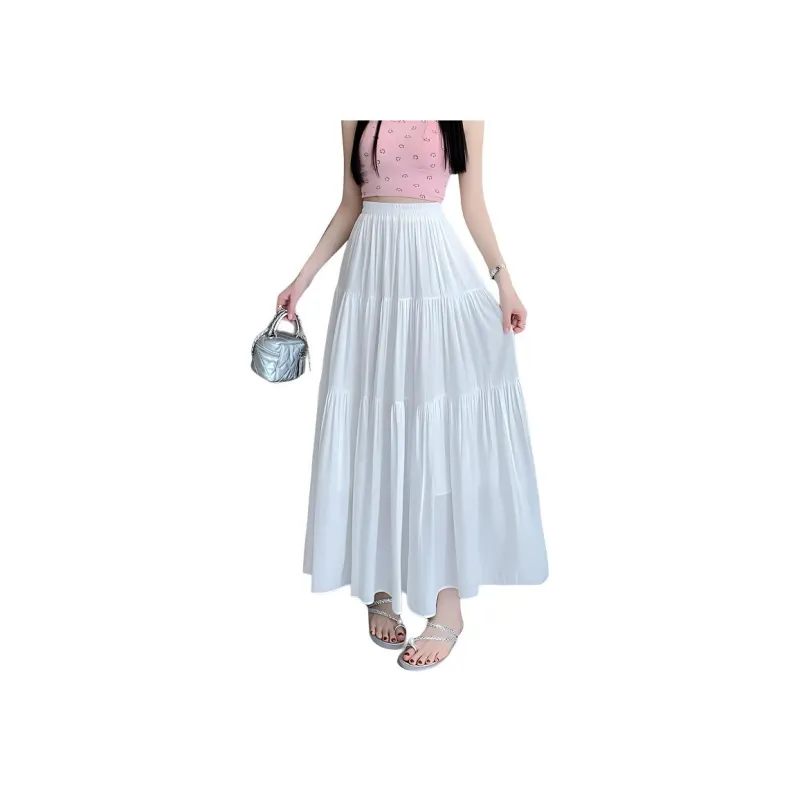 The Temptation Of The Muse Casual Long Skirts Women's-0