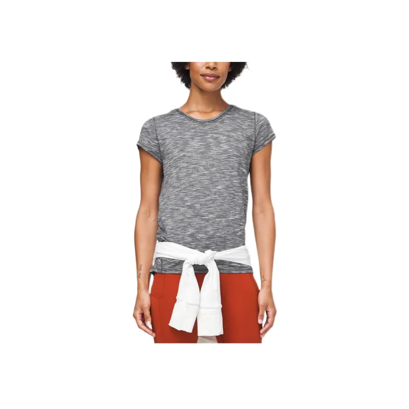 Lululemon Another Mile T-Shirt Women's Black Slate-3