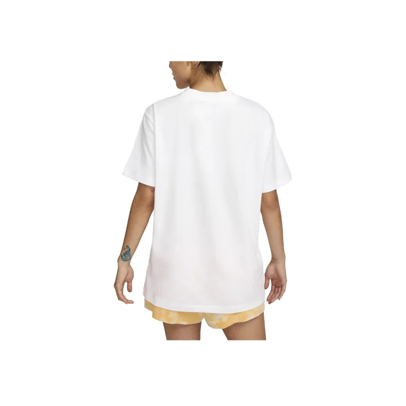Nike T Shirts Women's White-0