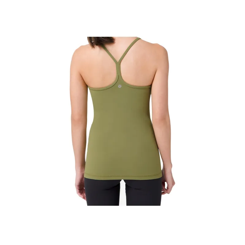 Lululemon Power Y Sport Vests Women's Bronze Green-1