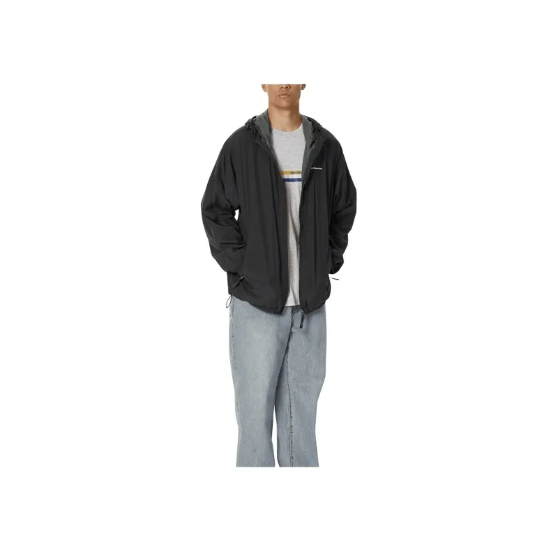 Thisisneverthat FW24 SP Logo Windbreaker Jacket Unisex Black-2