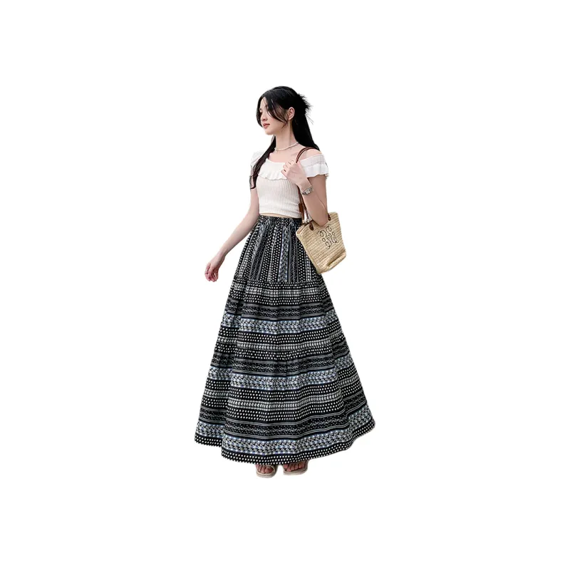 ONNFB Casual Long Skirt Women's-5