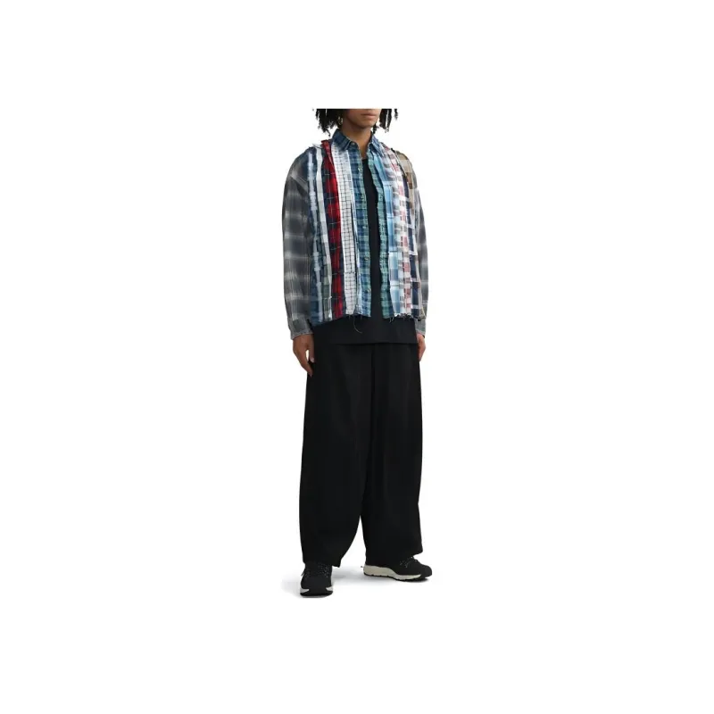 Needles Checked Cotton Shirt-2
