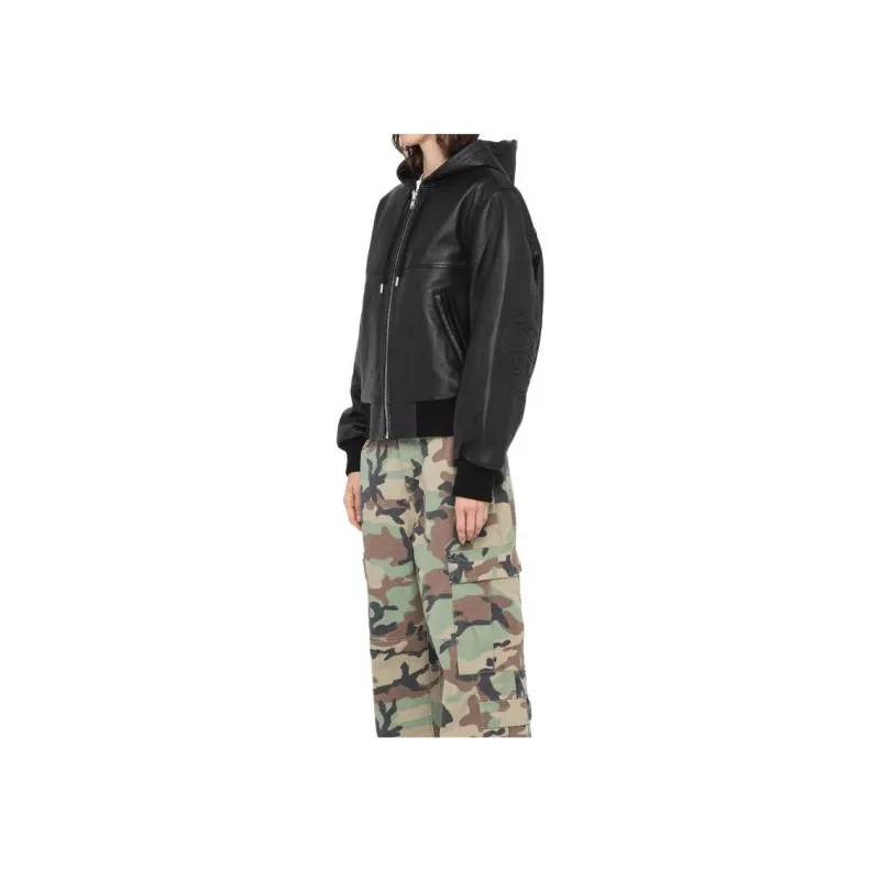 Stussy Ss Link Leather Bomber Jacket-6