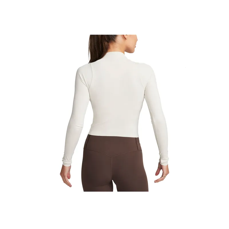 Nike Zenvy Set-in Sleeve T-Shirt Women's Light Redwood Umber-4