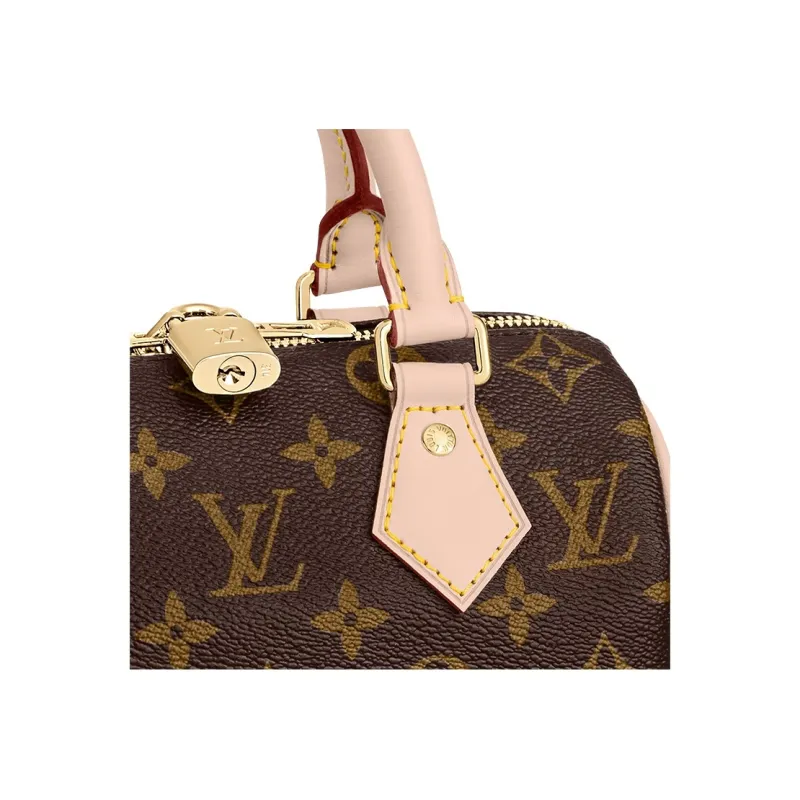 LOUIS VUITTON Speedy Bandouliere 20 Monogram Black-5