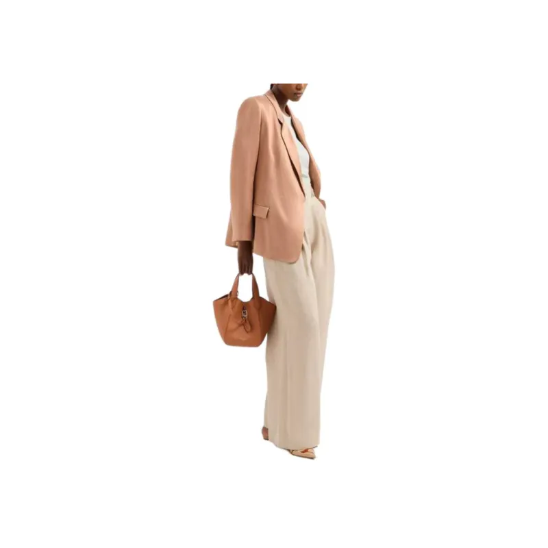 Emporio Armani Double breasted Jacket In Viscose And Cupro-2