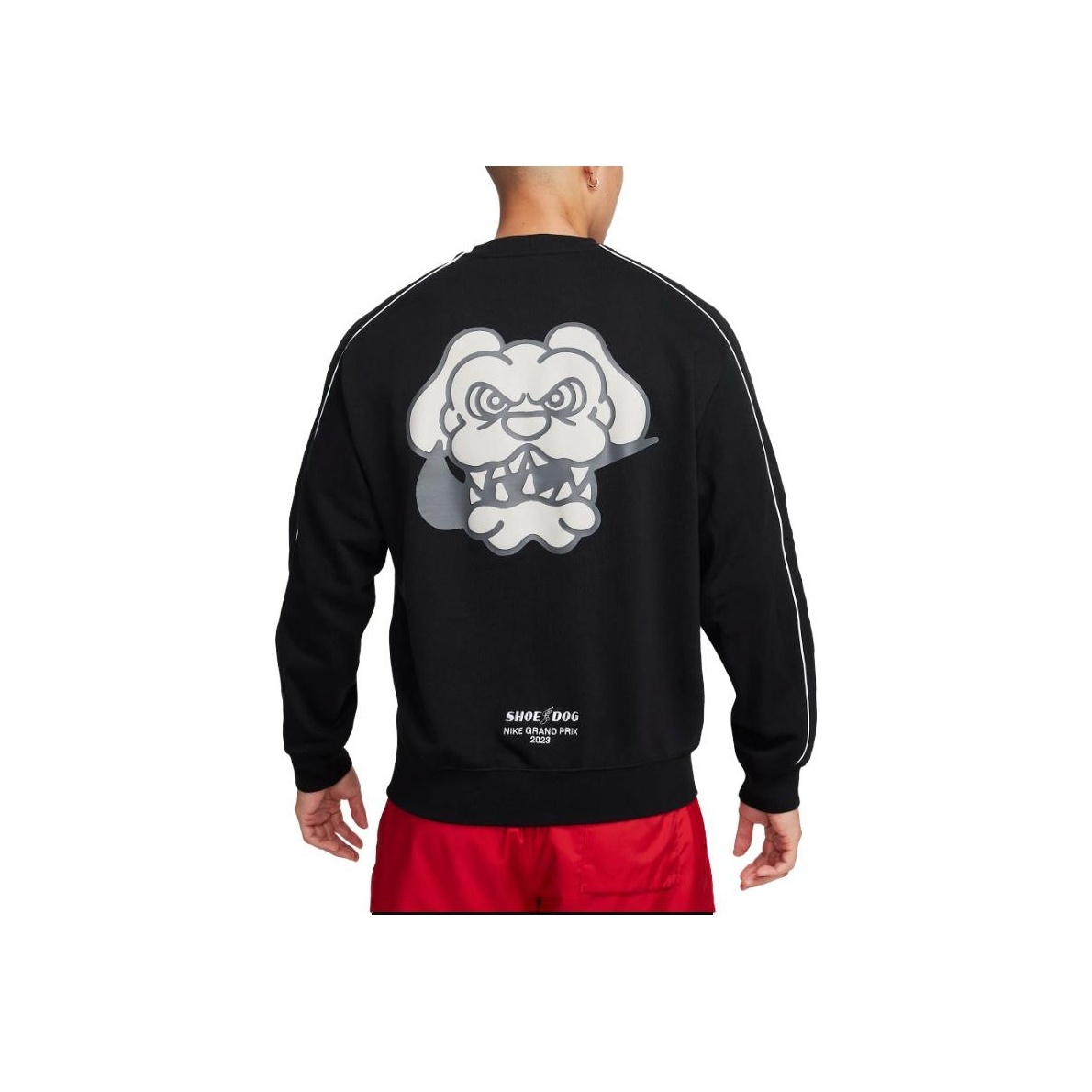 完売品 NKNIT size⓪ ♡pattern pullover sweat chengzui Unisex Long Sleeve Sweater Harajuku Skeleton Bone
