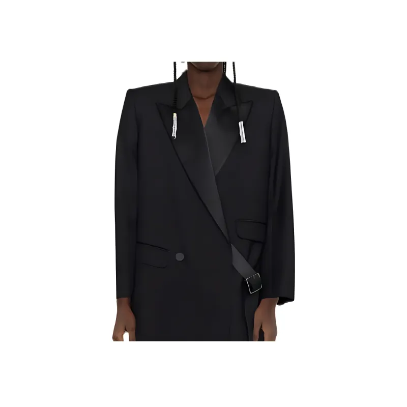 Alexander McQueen Belted Double breasted Coat-3