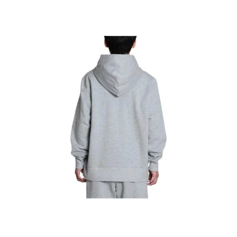 Converse CV ZIP UP HOODIE Sweatshirt Men's Heather Gray-3