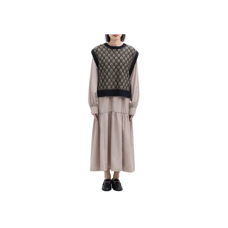 Beams Skirt Set Women's Light Umber-3