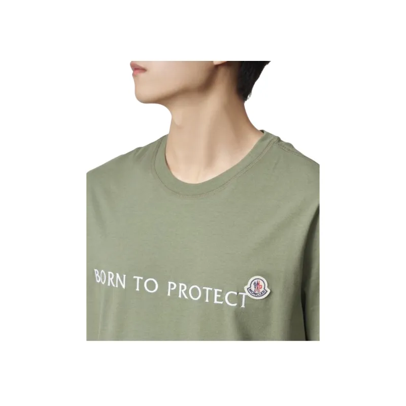 Moncler T Shirt Men's Army Green-4