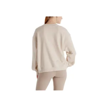 New Balance Athletics French Terry FW24 Crest Crew Sweatshirt Women's Linen