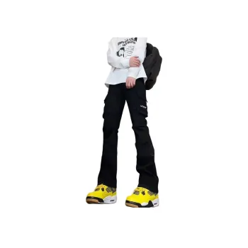 UPXIW Jeans Unisex Black
