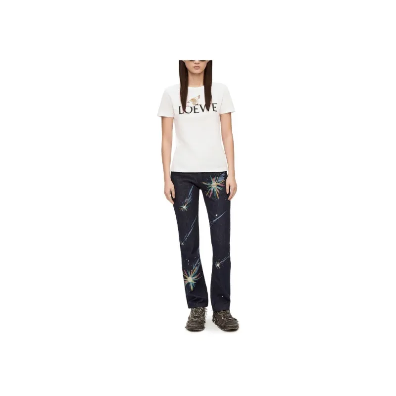 LOEWE T Shirts Women's White-1