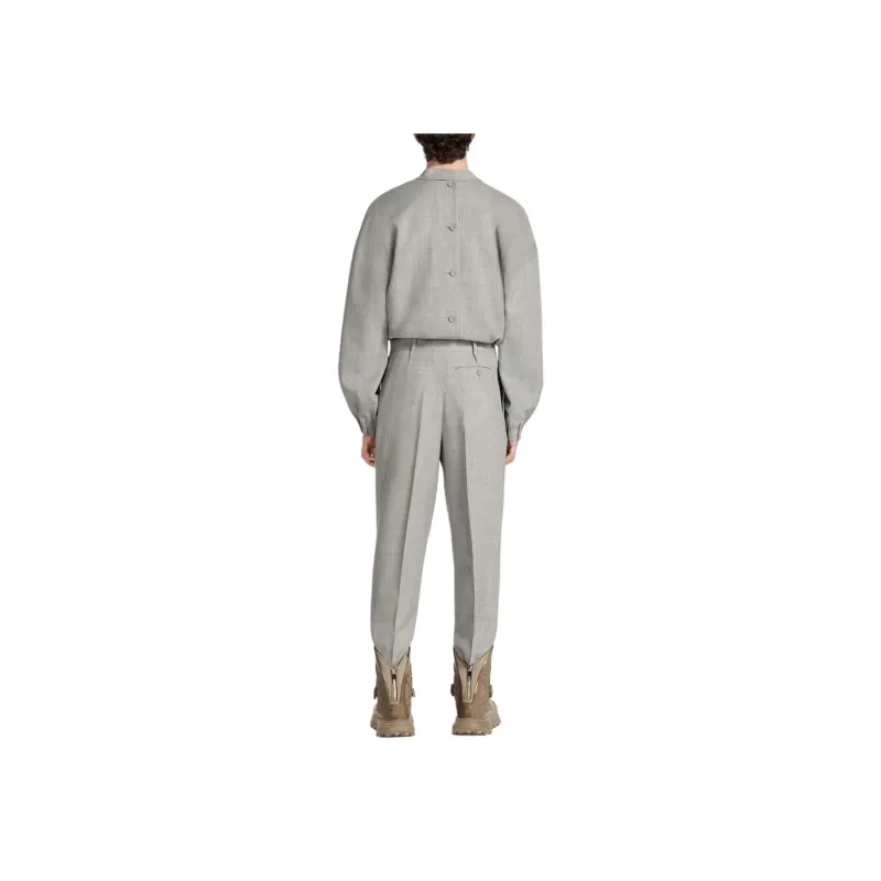 DIOR SS23 Casual Pants Men's Light Gray-3