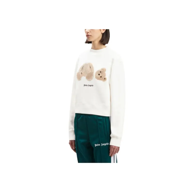 PALM ANGELS Teddy Bear-print Sweatshirt-3