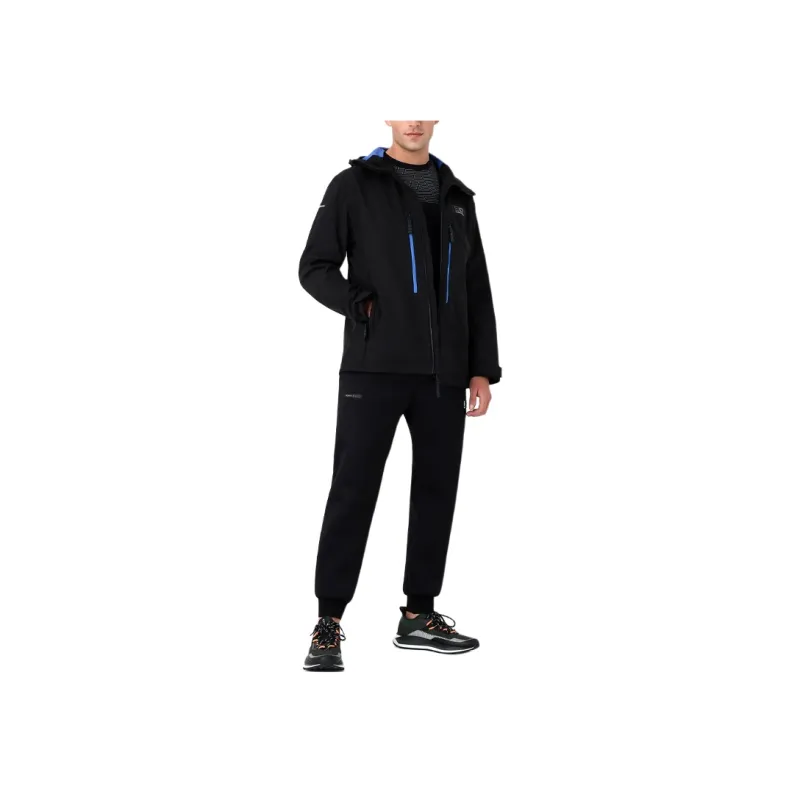 EMPORIO ARMANI EA7 Jackets Coats Men's Black-3