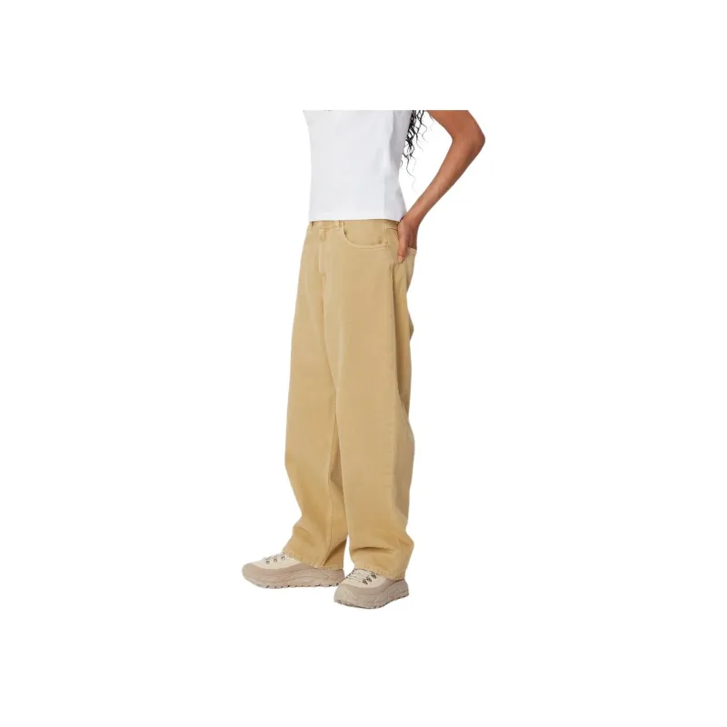 Carhartt WIP Brandon Mid rise Loose cut Jeans-4