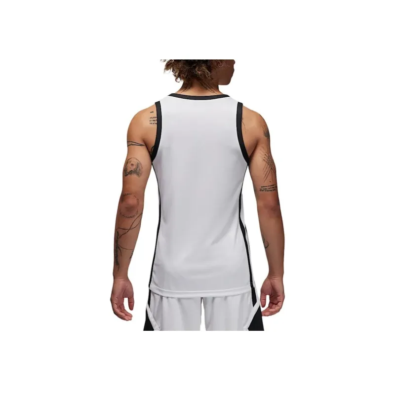 Jordan SS24 DRI FIT Basketball Jersey Men's Team White-2