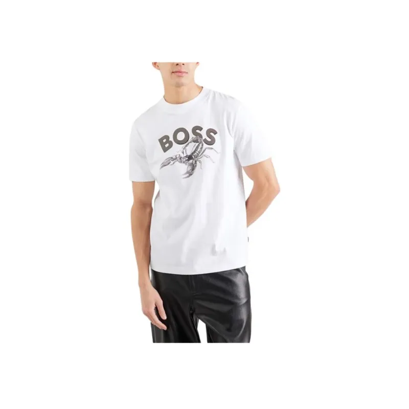 HUGO BOSS SS25 T Shirt Men's White-1