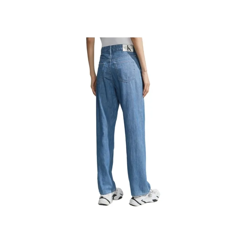 CALVIN KLEIN SS23 Fork 90 Series Jeans Women's Denim Blue-2