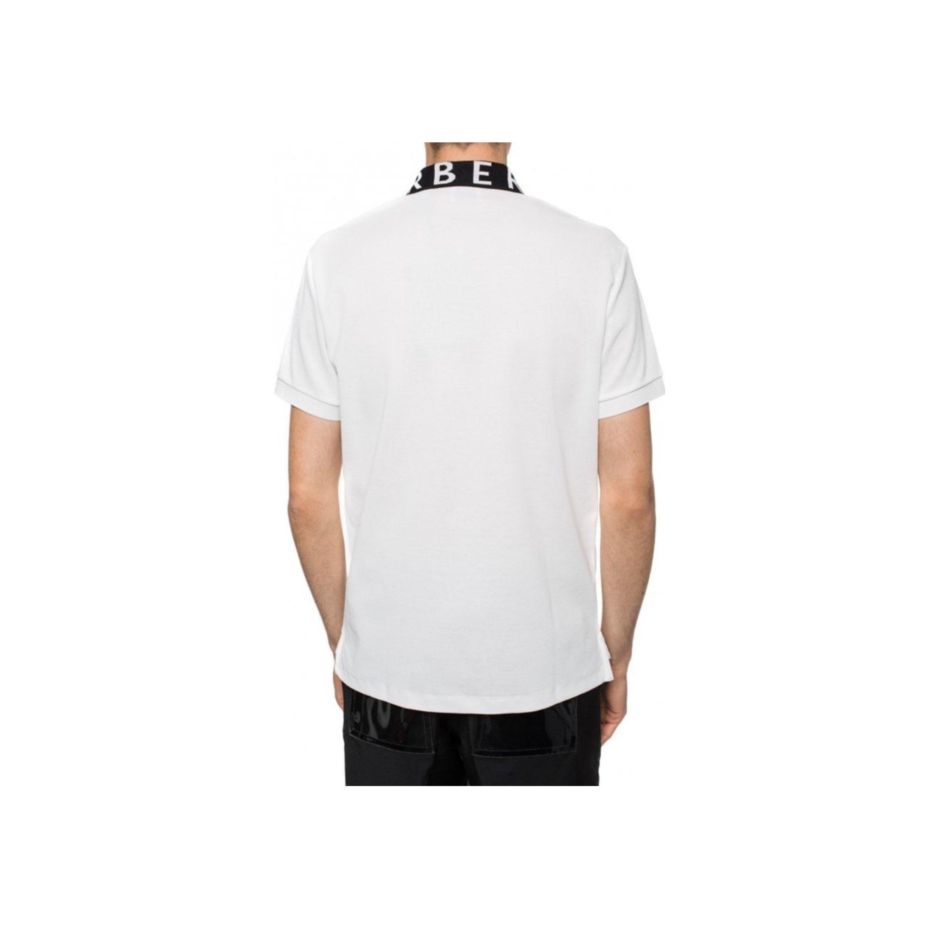 【BURBERRY】メンズ 襟にロゴ 半袖POLOシャツ RYLAND BURBERRY】メンズ 襟にロゴ 半袖POLOシャツ RYLAND (Burberry