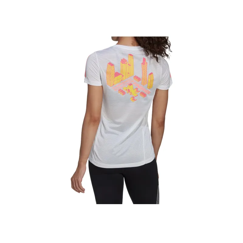 Adidas Regular T Shirt Women's White-3