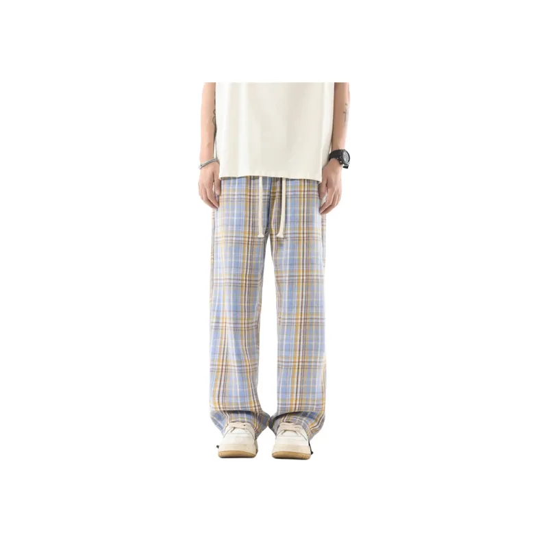 CELUCASN Casual Pants Unisex AB Color-8