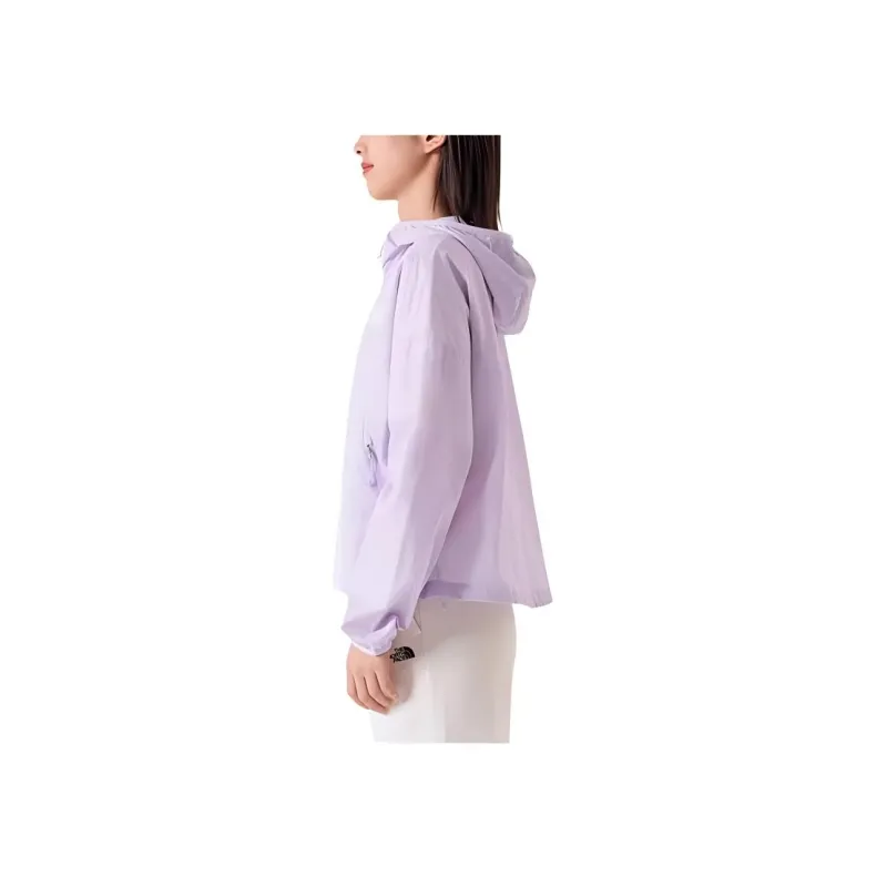 THE NORTH FACE Breathable Quick Dry Windproof UV Protection Sun Protection Clothing Women's Purple-2