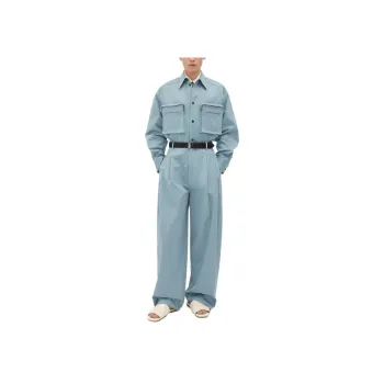 Bottega Veneta Casual Pants Men's Steel Blue