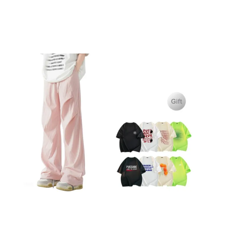NEAR HERE Casual Pants Unisex-9