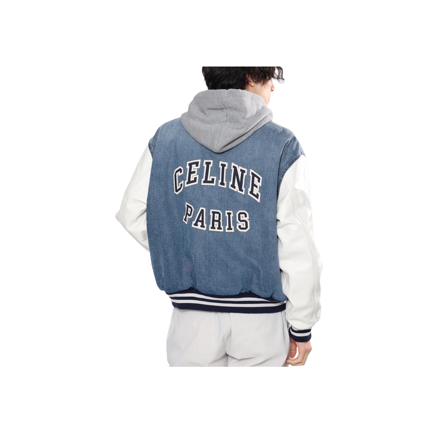ジャケットその他 CELINE Loose Teddy Jacket in Nylon CELINE celine loose teddy jacket in nylon | REVERSIBLE