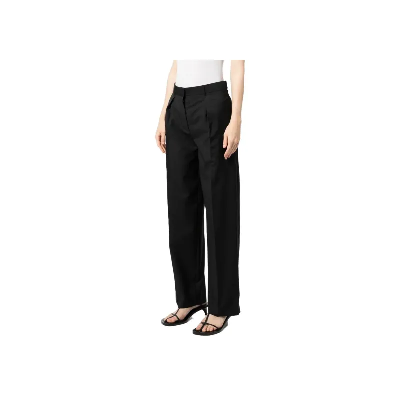 THE ROW Marce Mid rise Tailored Trousers-3