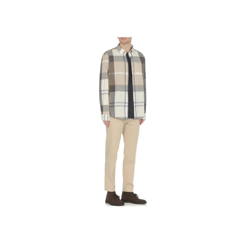 BARBOUR Shirts Men Gray-1