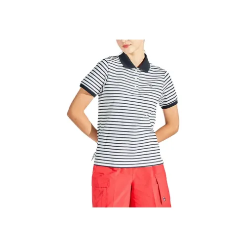 MUNSINGWEAR 화이트 여성 폴로 셔츠