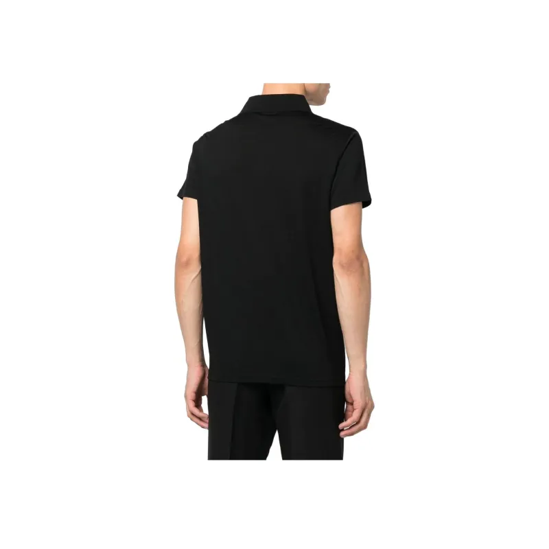 SAINT LAURENT Polo Shirt Men's Black-3
