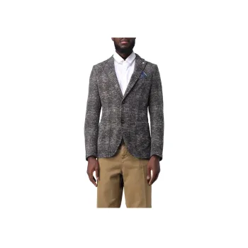 MANUEL RITZ Business Suits Coats Men's Gray