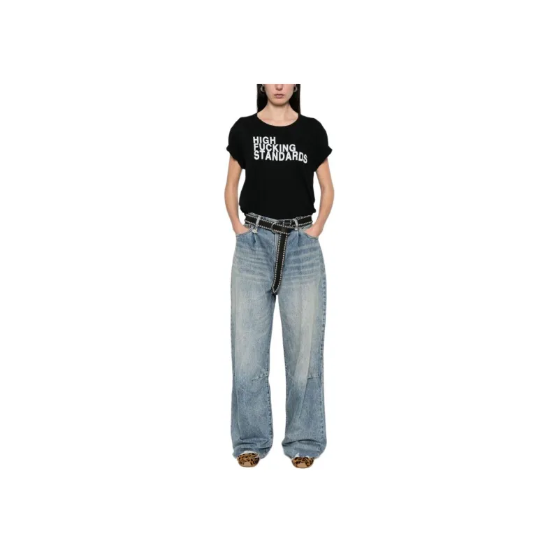 R13 Wayne Wide leg Jeans-1