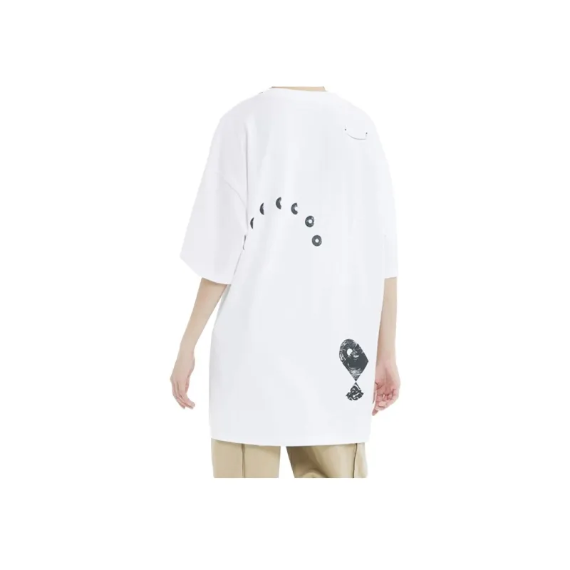 Converse T Shirts Unisex White-3