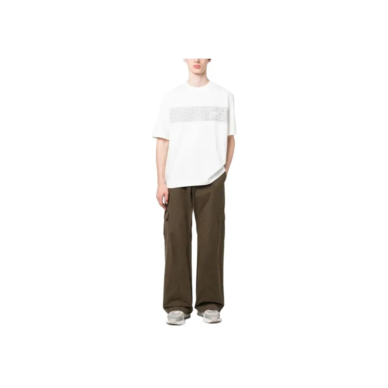 LACOSTE T Shirts Men White-1